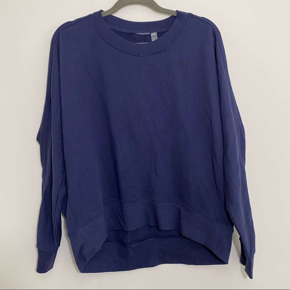 Zella Blue Pullover Sweater Size Medium